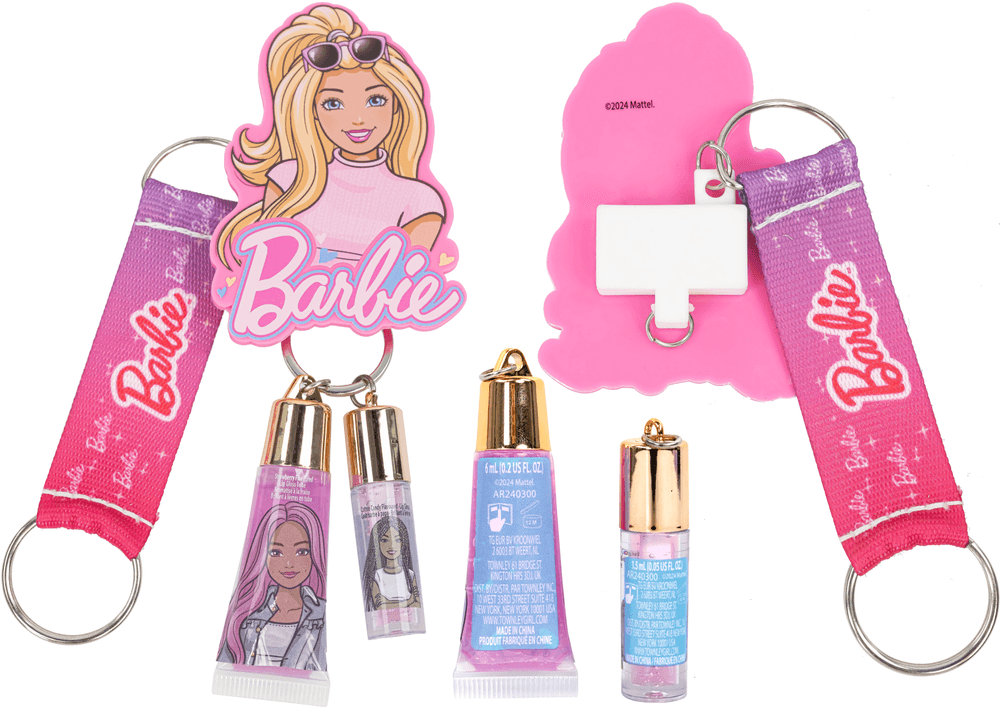 TownleyGirl - Barbie Plant-Based Lip Gloss Set - Multicolor - 2 Pcs