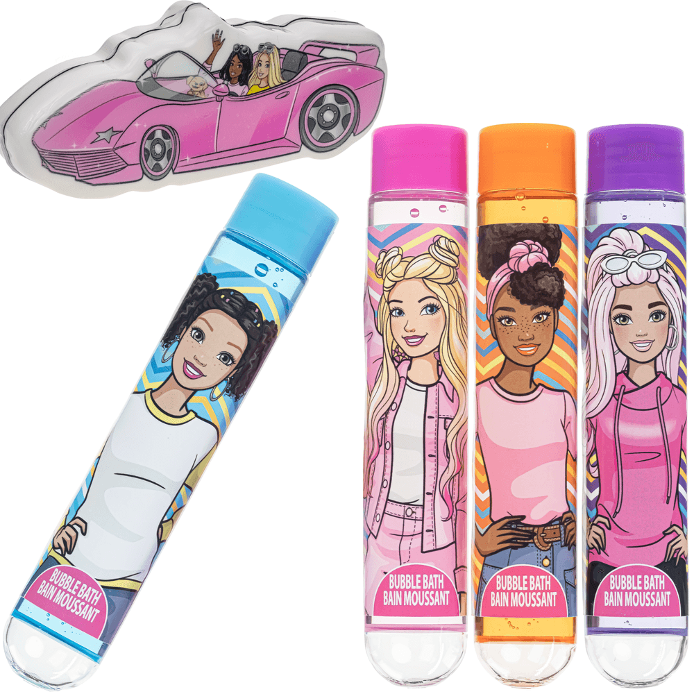 Townleygirl - Barbie Color Changing Bubble Bath Set - 65 ml - 5 Pcs