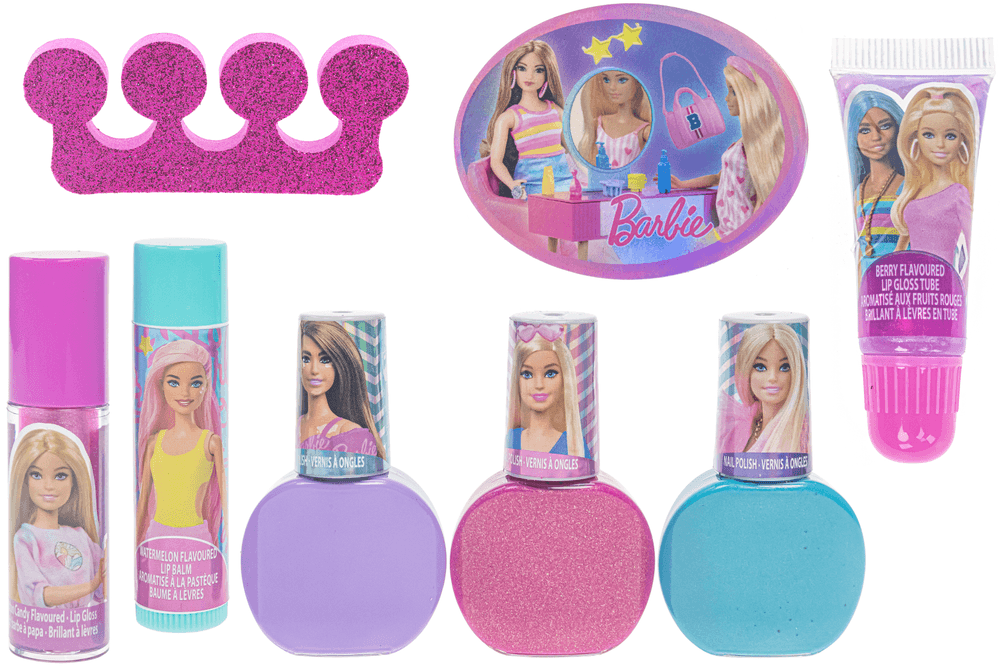 TownleyGirl - Barbie Cosmetic Case Set - Multicolor