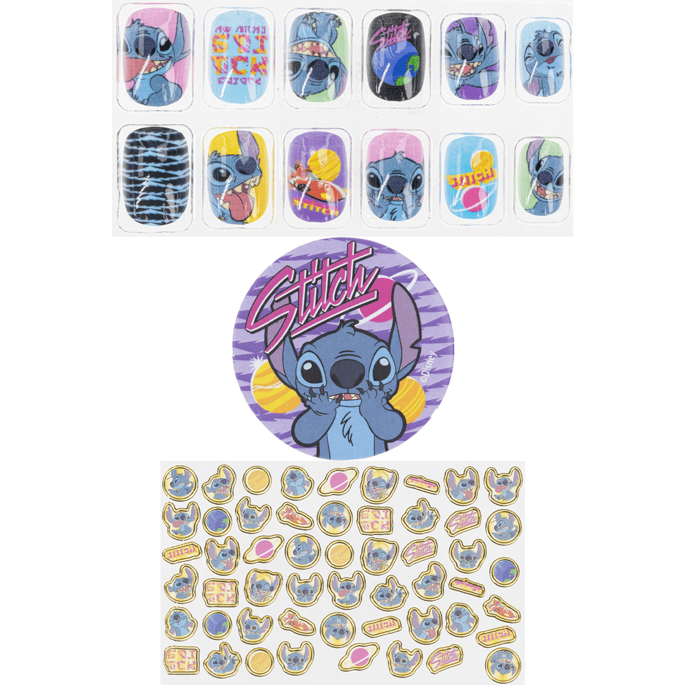 Townleygirl - Disney Stitch Nail Art Set - 66 Pcs