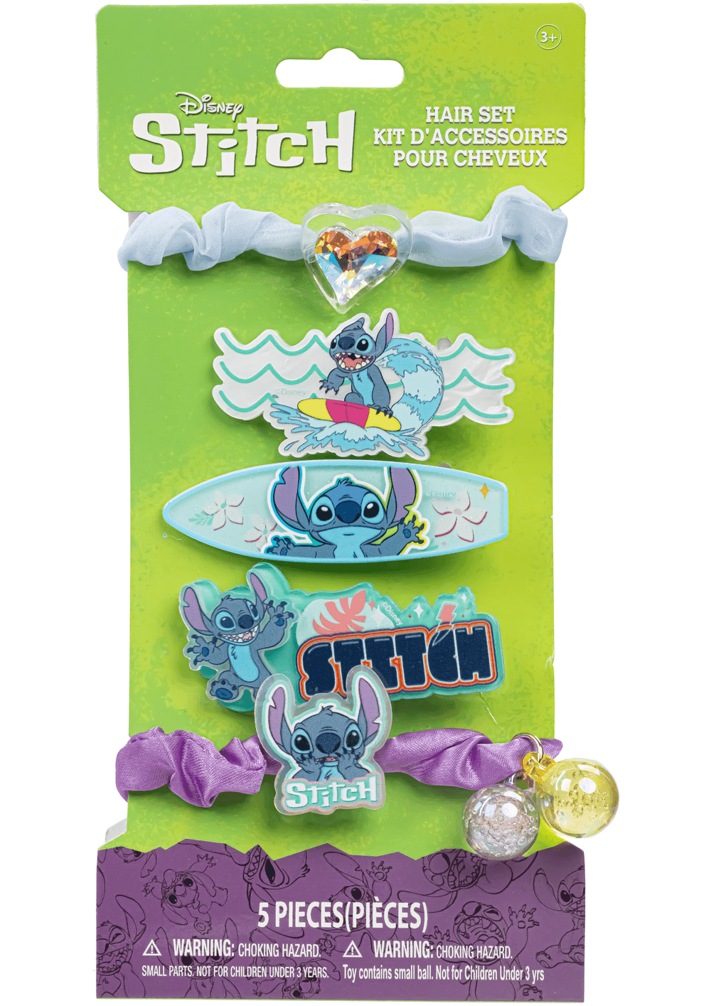 Townleygirl - Disney Stitch Hair Accessory Set - 5 Pcs