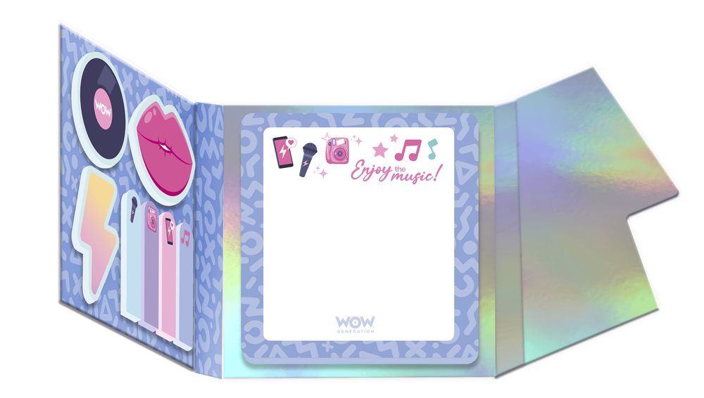 Wow Generation - Sticky Notes Notebook - Style May Vary - 1 Pc