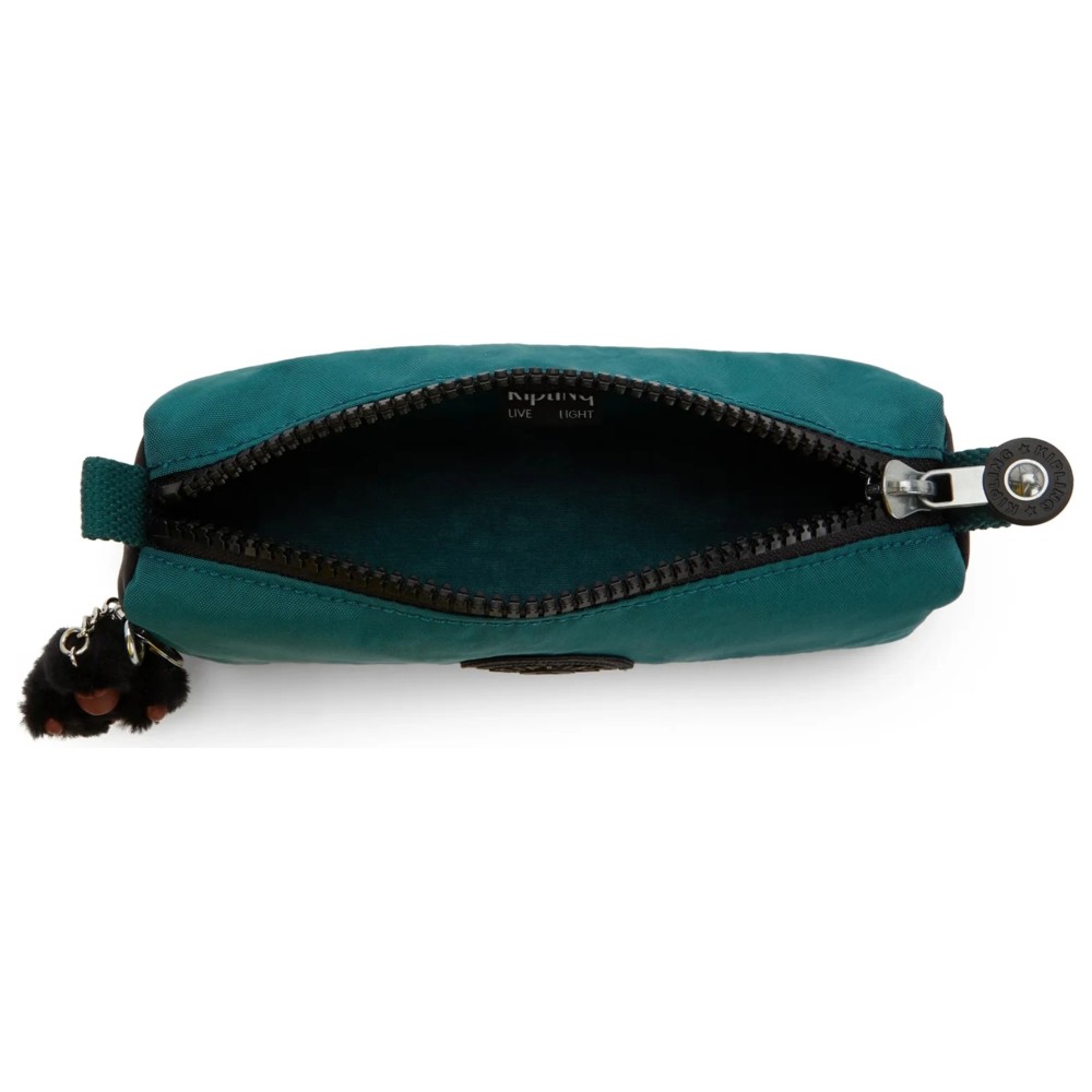 Kipling - Freedom Pen Case - Black Khaki Block - Medium