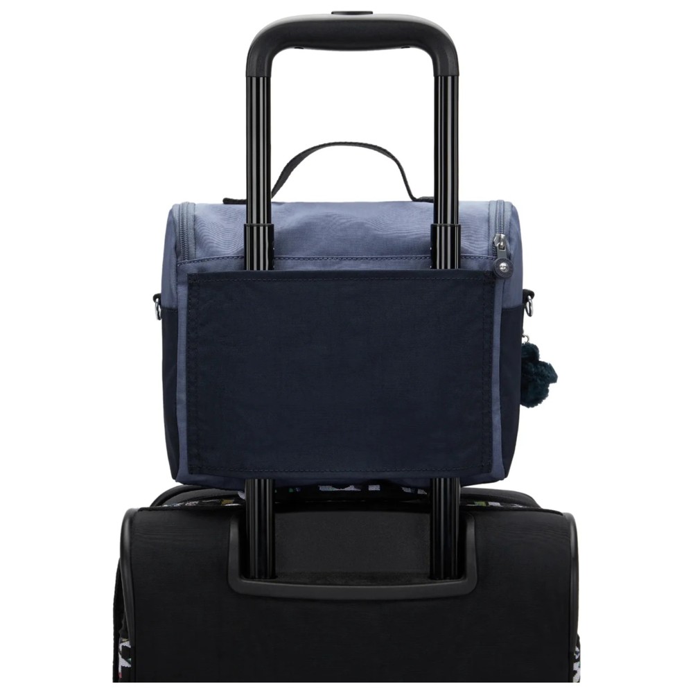 Kipling - Kichirou Lunch Bag With Trolley Sleeve - Game Grey - Large