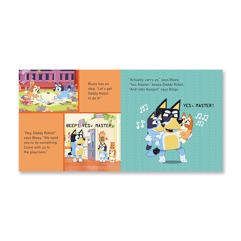 Penguin Random House Children's UK - Bluey Daddy Robot