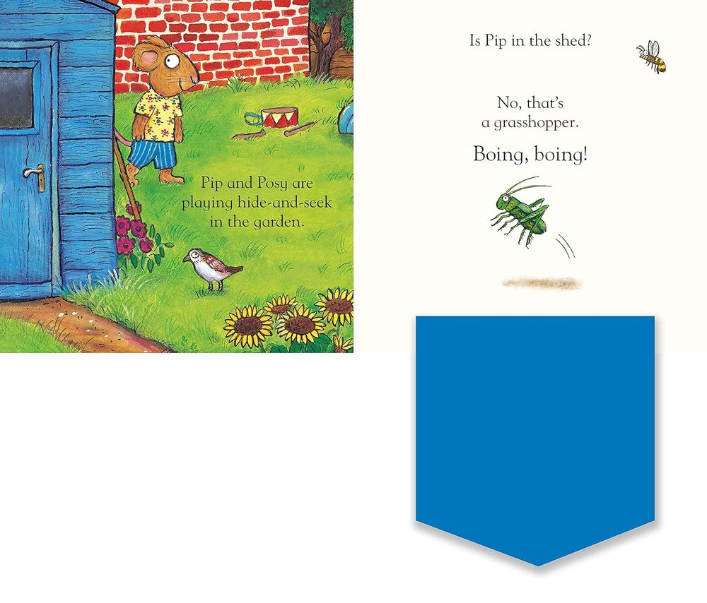 Pip And Posy In the Garden Felt Flaps Book