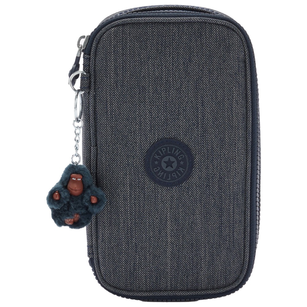 Kipling - 50 Pens Pen Case - Marine Navy - Medium