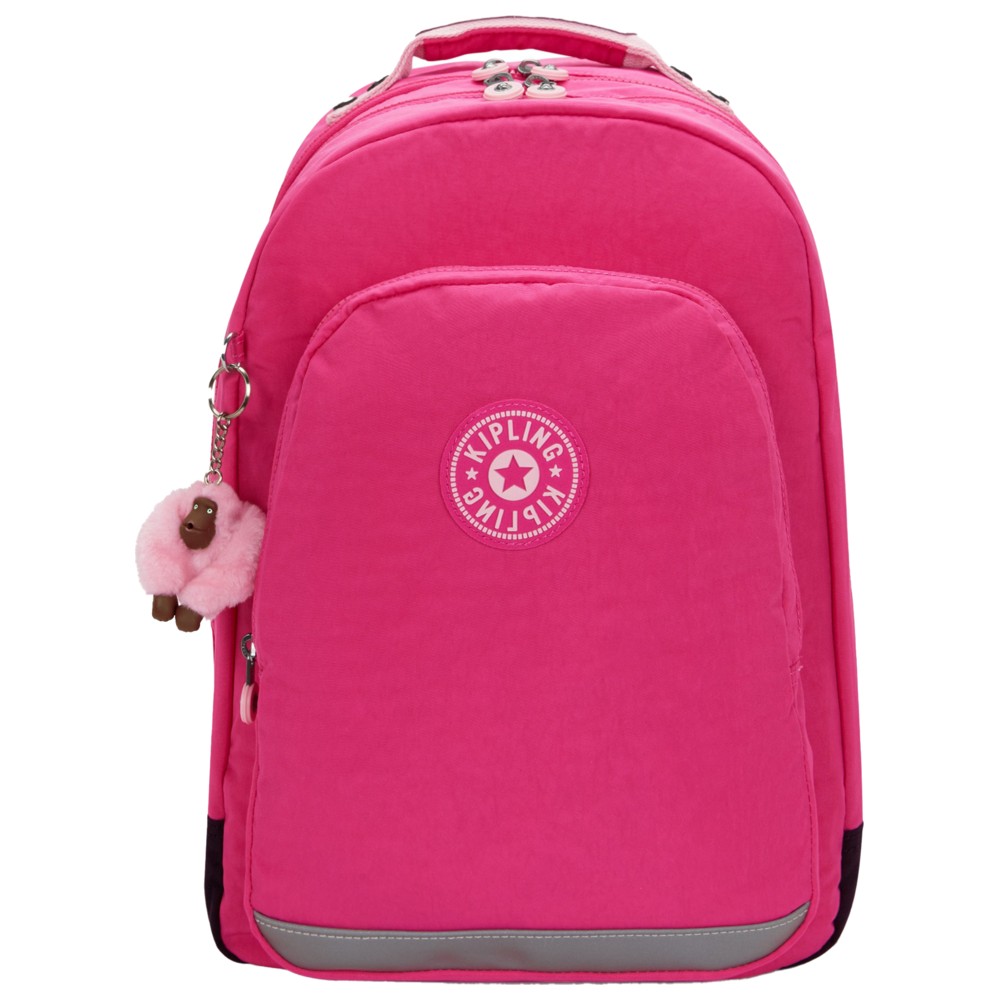 Kipling - Classroom Backpack - Intense Rose - 17-Inch