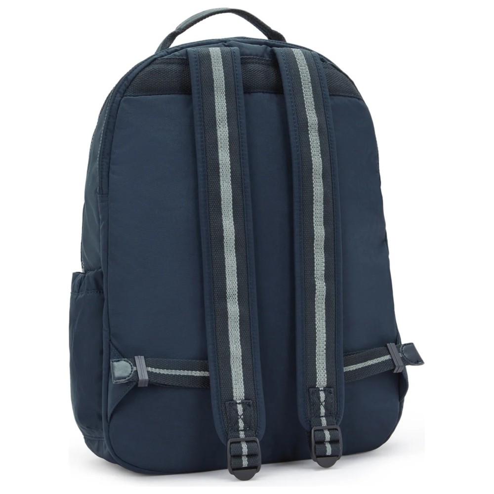 Kipling - Seoul Backpack With Laptop Compartment - True Blue Tonal - 17-Inch