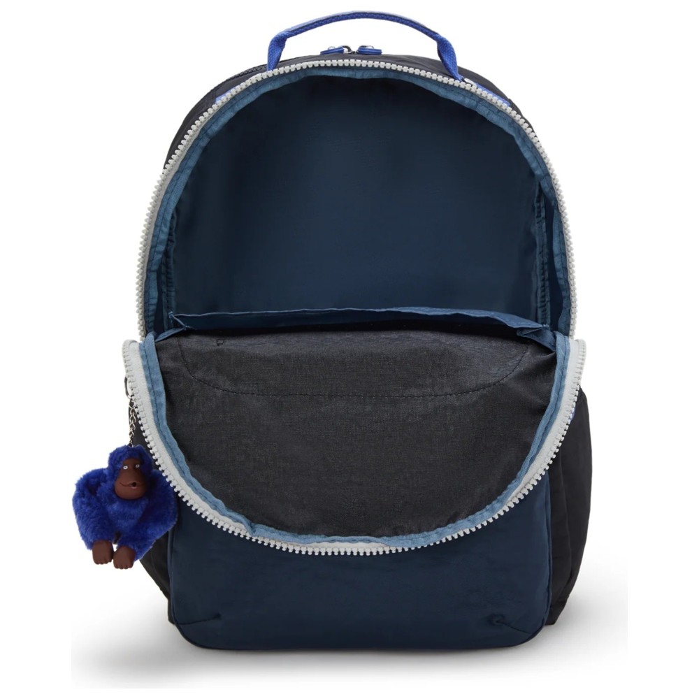 Kipling - Seoul Backpack With Laptop Compartment - True Block - 17-Inch