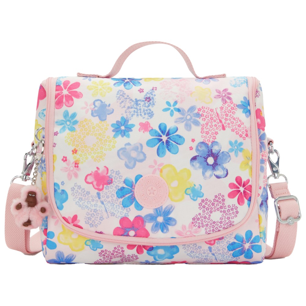 Kipling - Kichirou Lunch Bag With Trolley Sleeve - Flower Stamp - Large