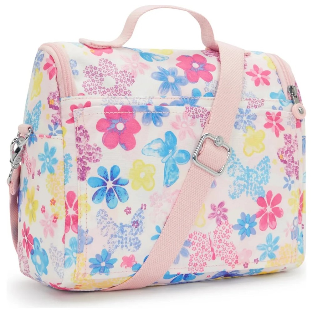 Kipling - Kichirou Lunch Bag With Trolley Sleeve - Flower Stamp - Large