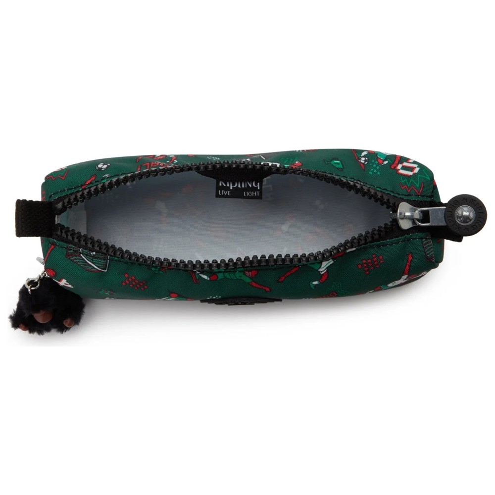 Kipling - Freedom Pen Case - Soccer Print - Medium