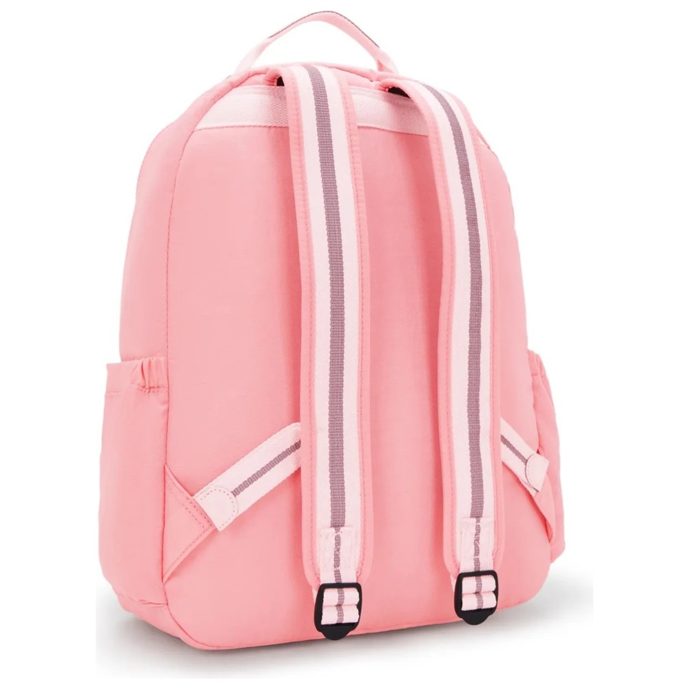 Kipling - Seoul College Extra Backpack - Coral Sea - 17-Inch