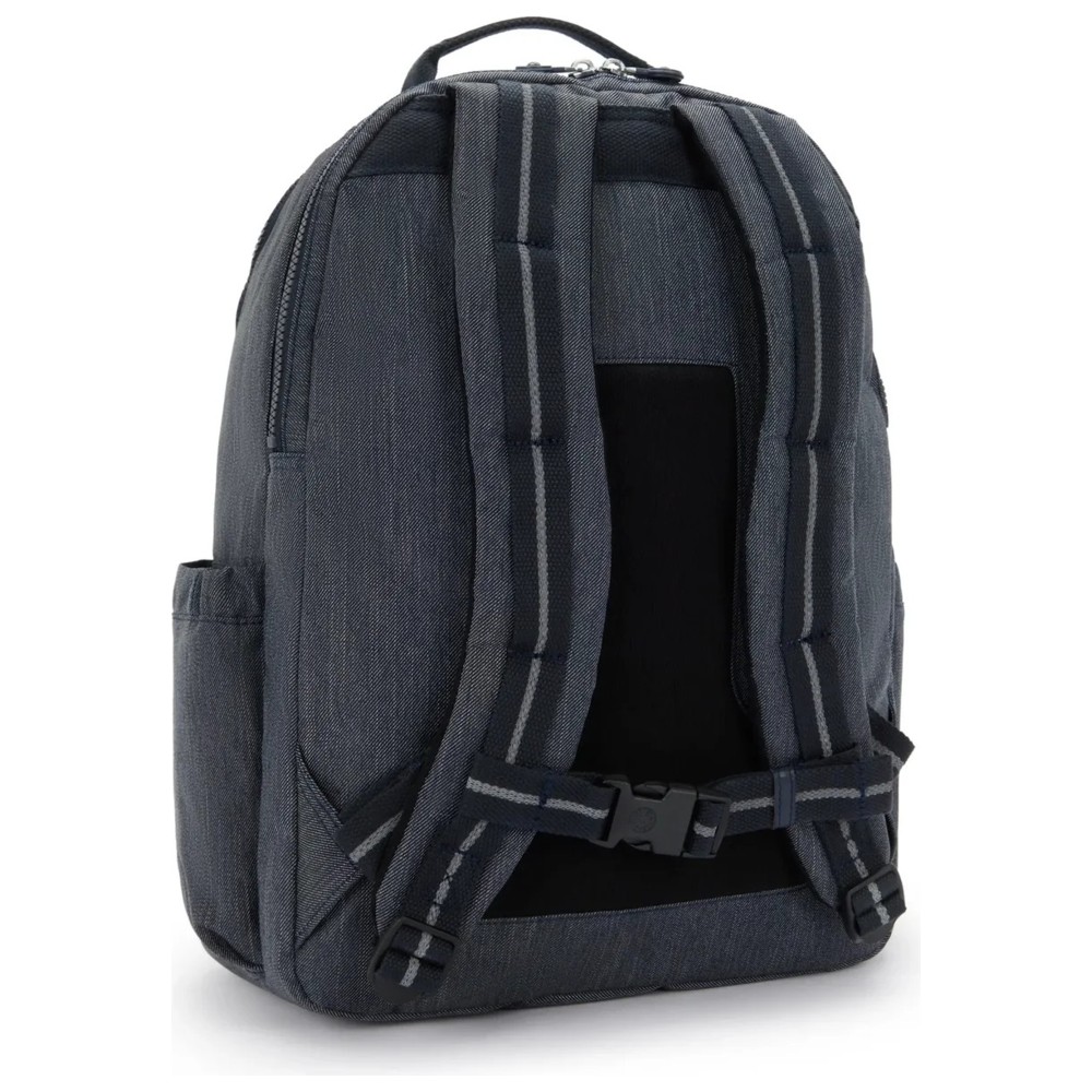 Kipling - Seoul College Extra Backpack - Game Grey - 17-Inch