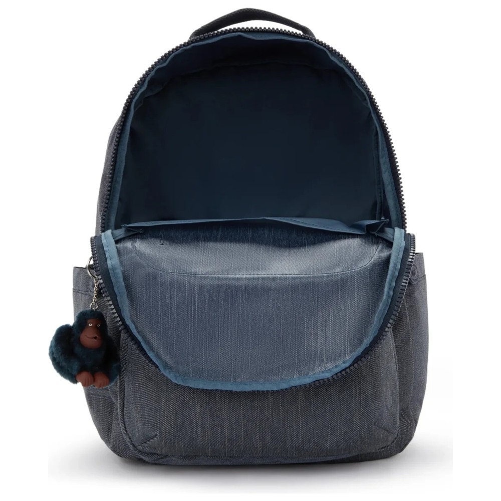 Kipling - Seoul College Extra Backpack - Game Grey - 17-Inch