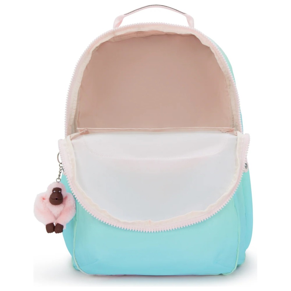 Kipling - Seoul Backpack With Laptop Compartment - Gradient Sea - 17-Inch