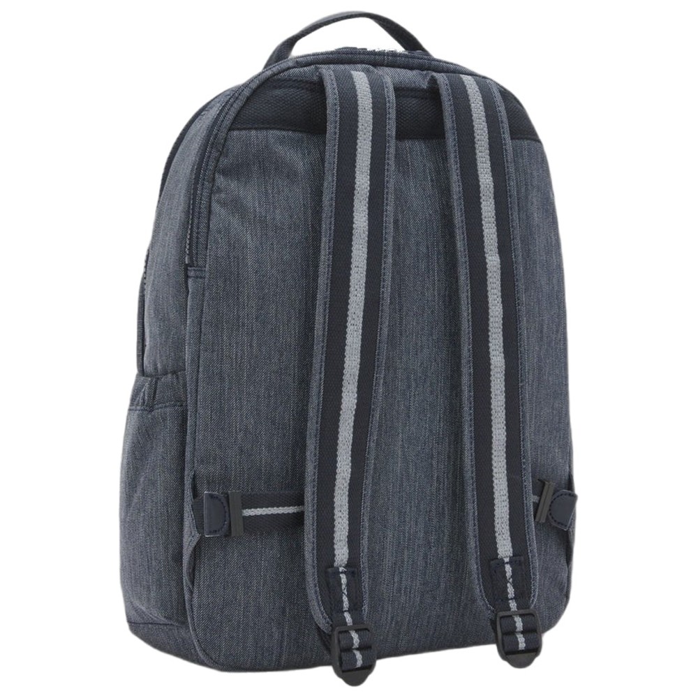 Kipling - Seoul Backpack With Laptop Compartment - Marine Navy - 17-Inch