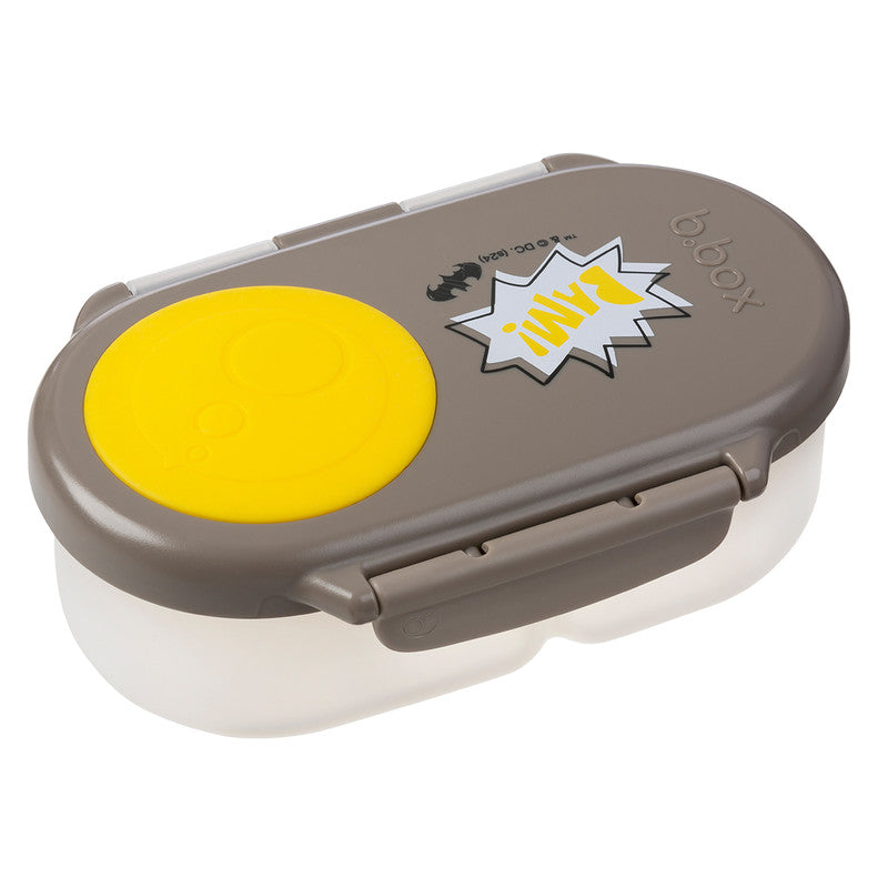 B.Box - Batman Lunch Box With 2 Compartments - Yellow/Grey