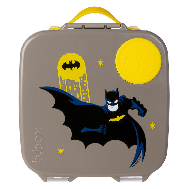 B.Box - Batman Lunchbox - Yellow/Grey - Large