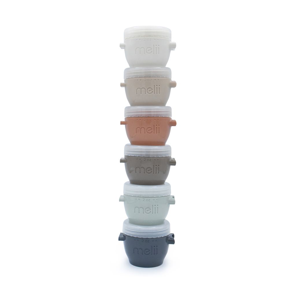 Melii Snap And Go Pods - Earth Tones - 6 Pcs - 57ml