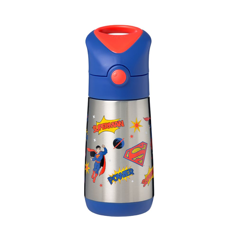 B.Box - BPA Free Insulated Water Bottle - Superman - 350 ml