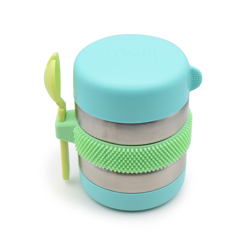 Melii Fidget Thermose Insulated Food Jar - Turquoise - 300ml