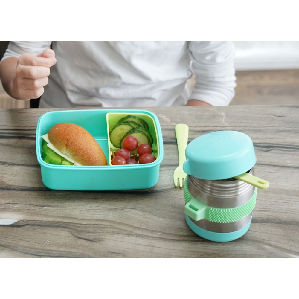 Melii Fidget Thermose Insulated Food Jar - Turquoise - 300ml