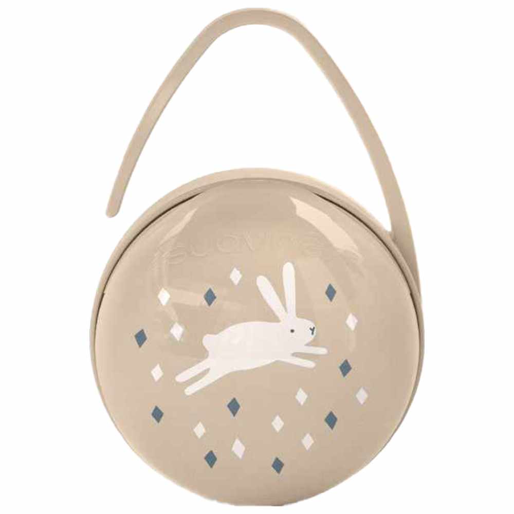 Suavinex - Duo Pacifier Holder for Storing Pacifiers - Beige