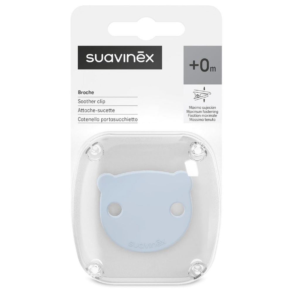 Suavinex - Teddy Pacifier Clip
