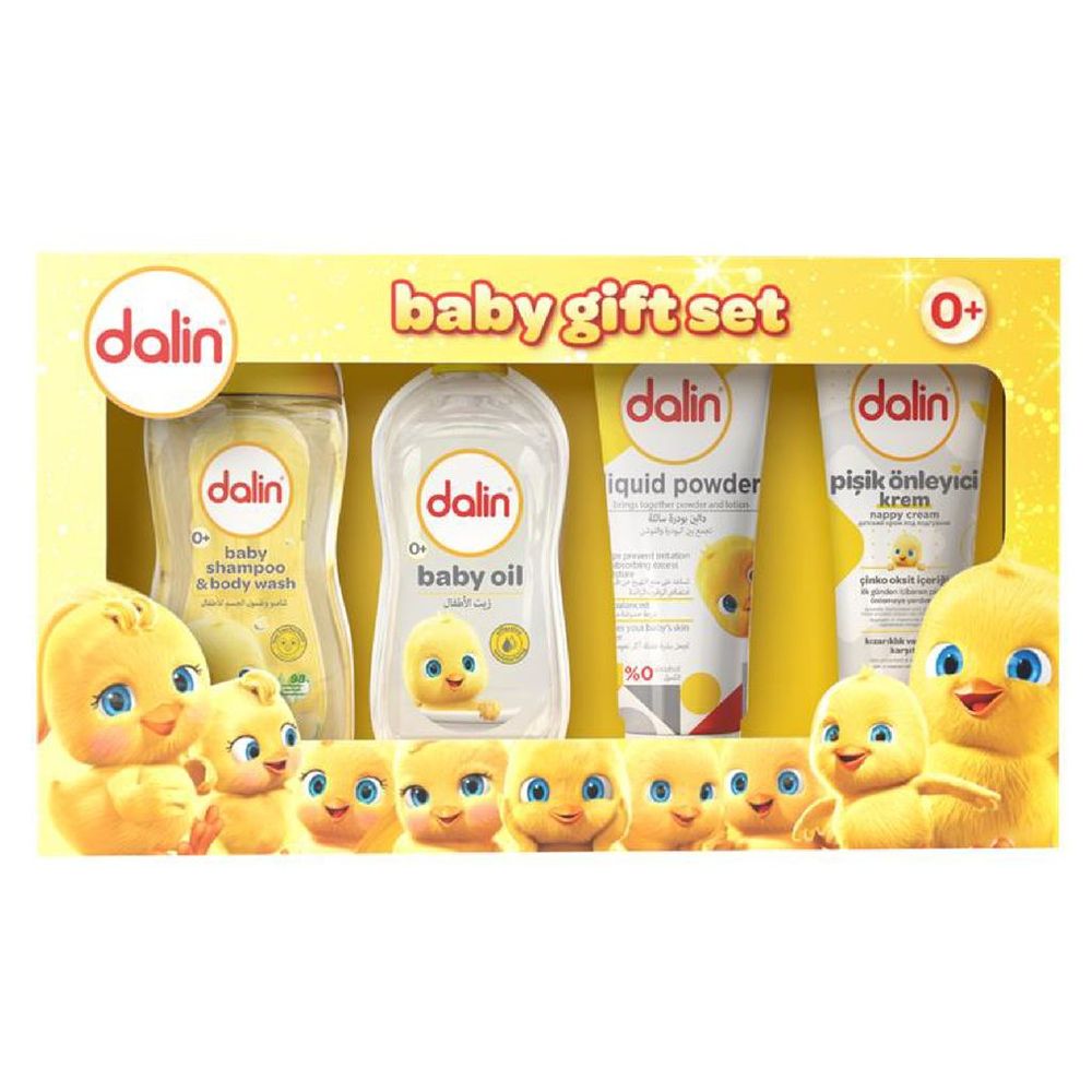 Dalin - Baby Gift Set - 4 Pcs