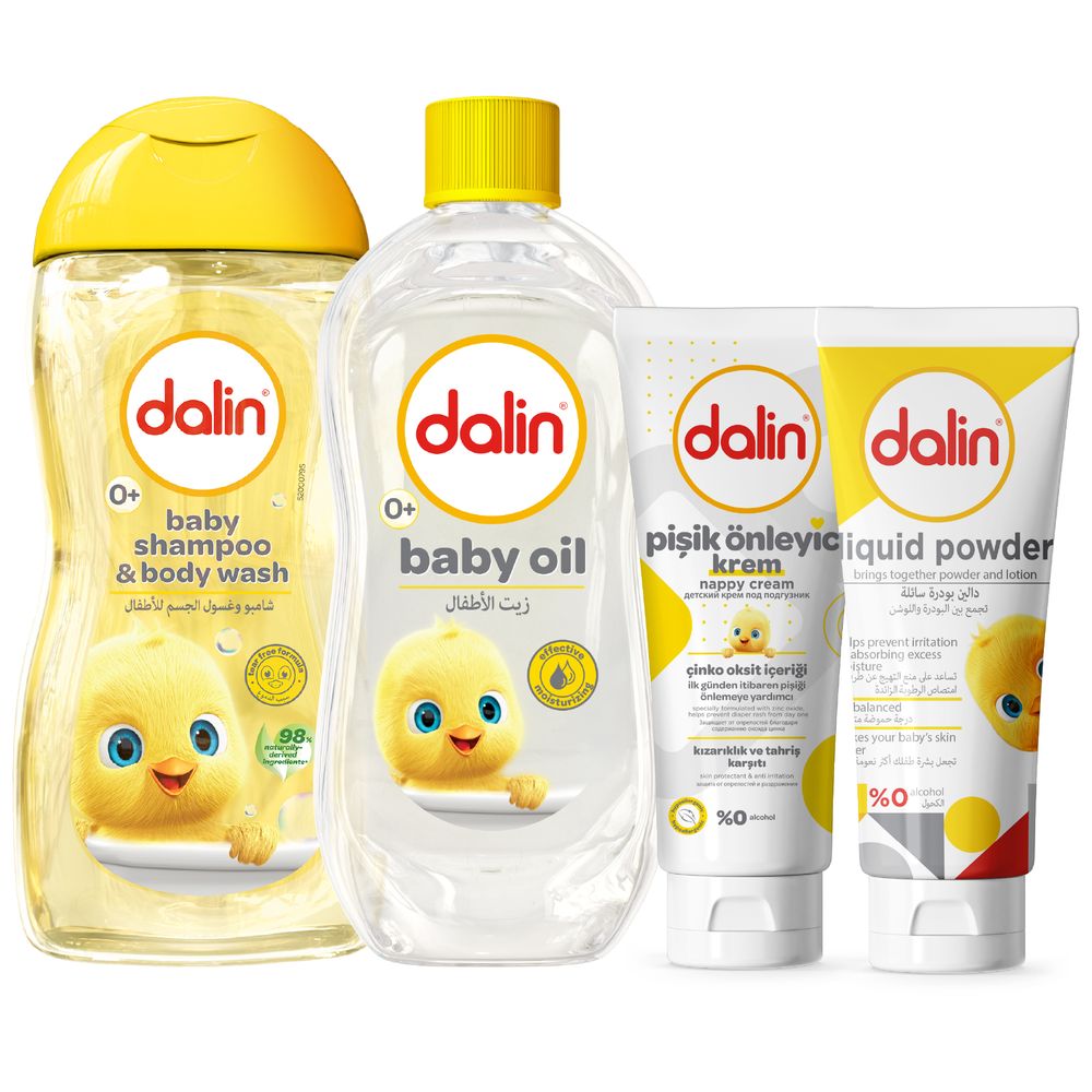 Dalin - Baby Gift Set - 4 Pcs