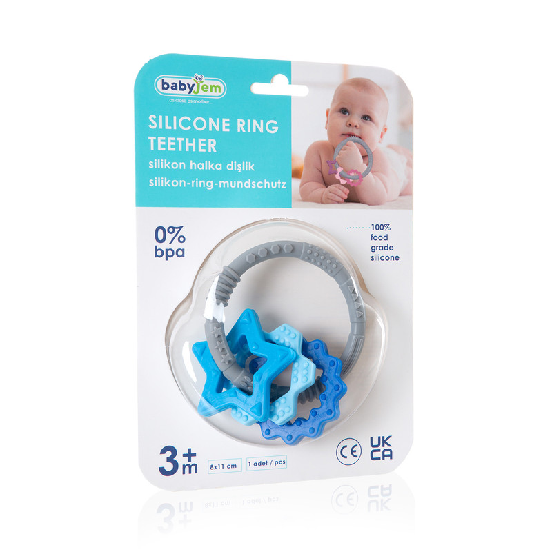 Babyjem Silicone Ring Teether