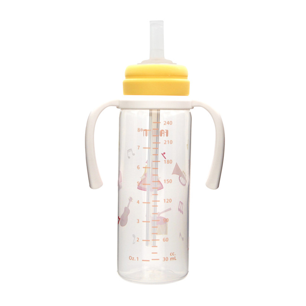 Farlin Grow With Colours PP Standard Neck Drinking Cup - Pink - 240 ml