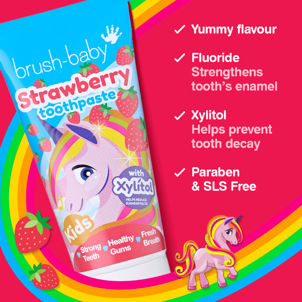 Brush Baby - Strawberry Toothpaste - 50 ml