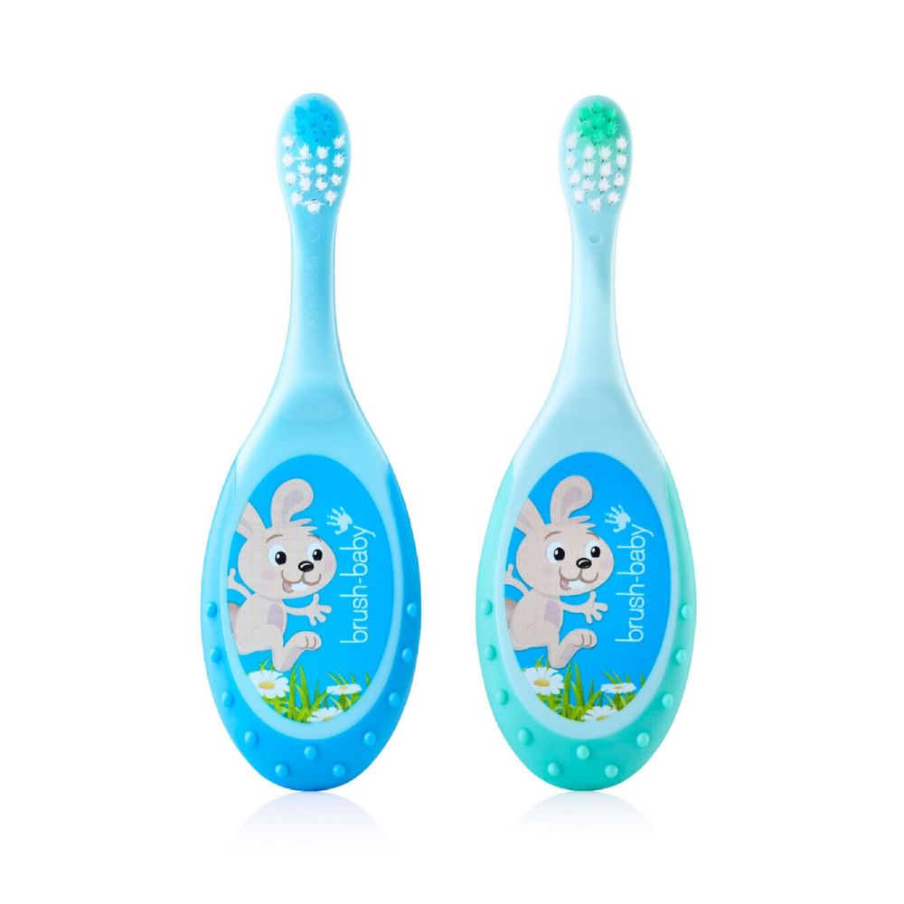 Brush Baby - Flossbrush - Multicolor - Color May Vary