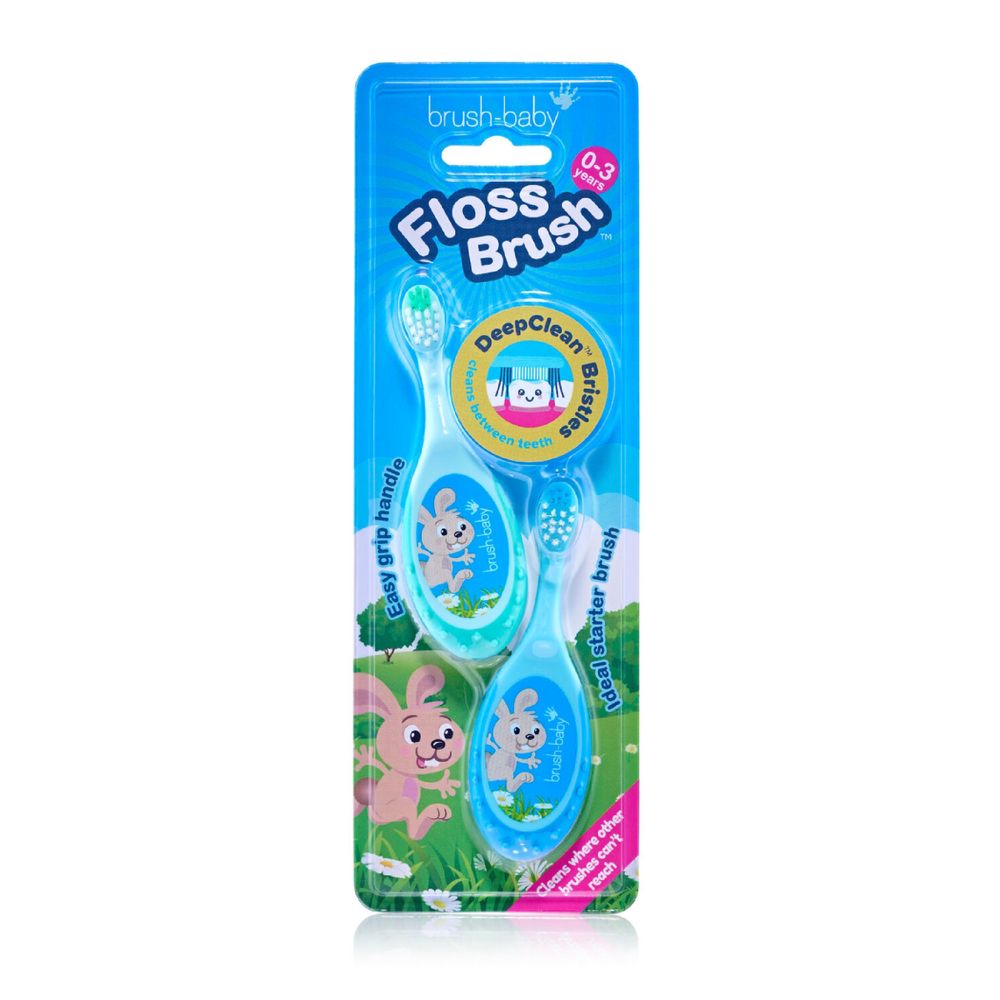 Brush Baby - Flossbrush - Multicolor - Color May Vary
