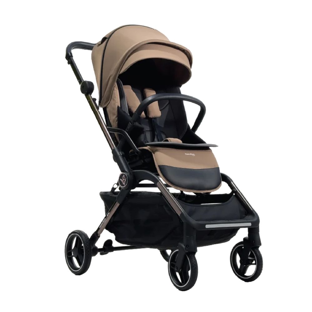 Hamilton - Spin Baby Stroller With 360 Degrees Rotational Seat - Khaki