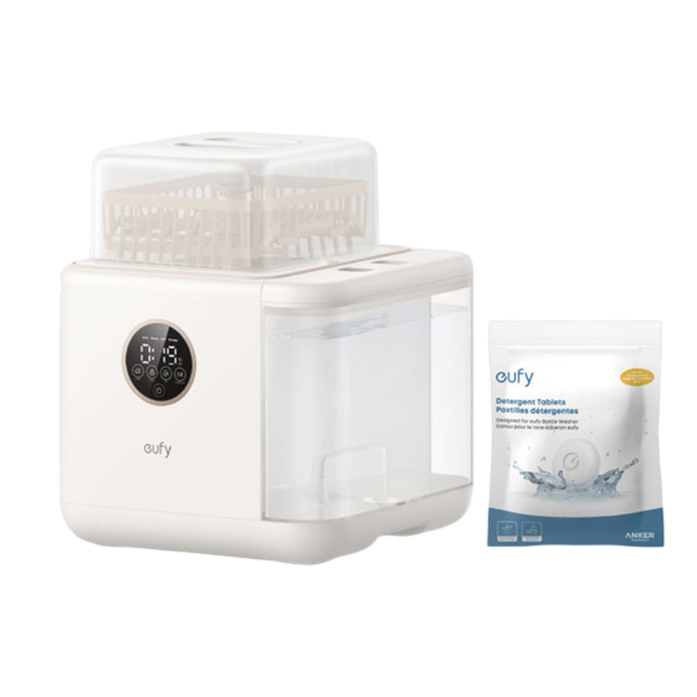Eufy - S1 Bottle Washer With Filter - White