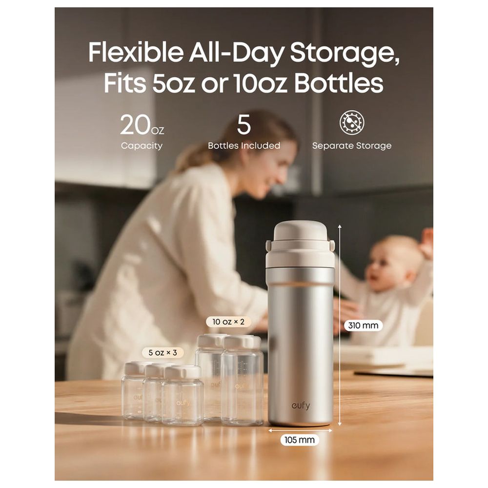 Eufy - E10 Portable Milk Cooler - White