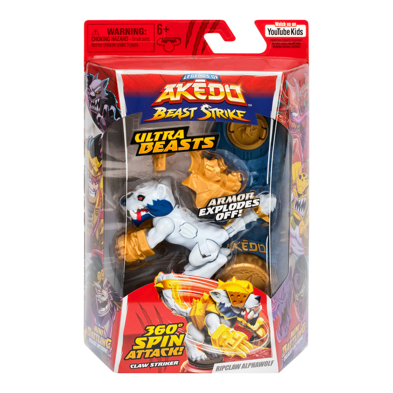 Akedo - S6 Ultra Beast Ripclaw Alphawolf