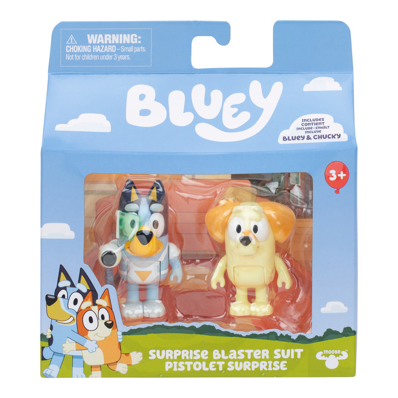 Bluey - Surprise Blaster Suit Figure Playset S12 - Multicolor