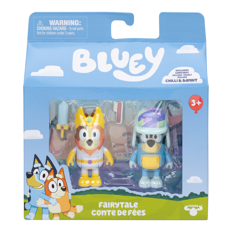 Bluey - Fairytale Figure Playset S12 - Multicolor