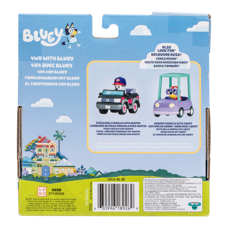 Bluey - S13 Basic Vehicle Forward And Bluey