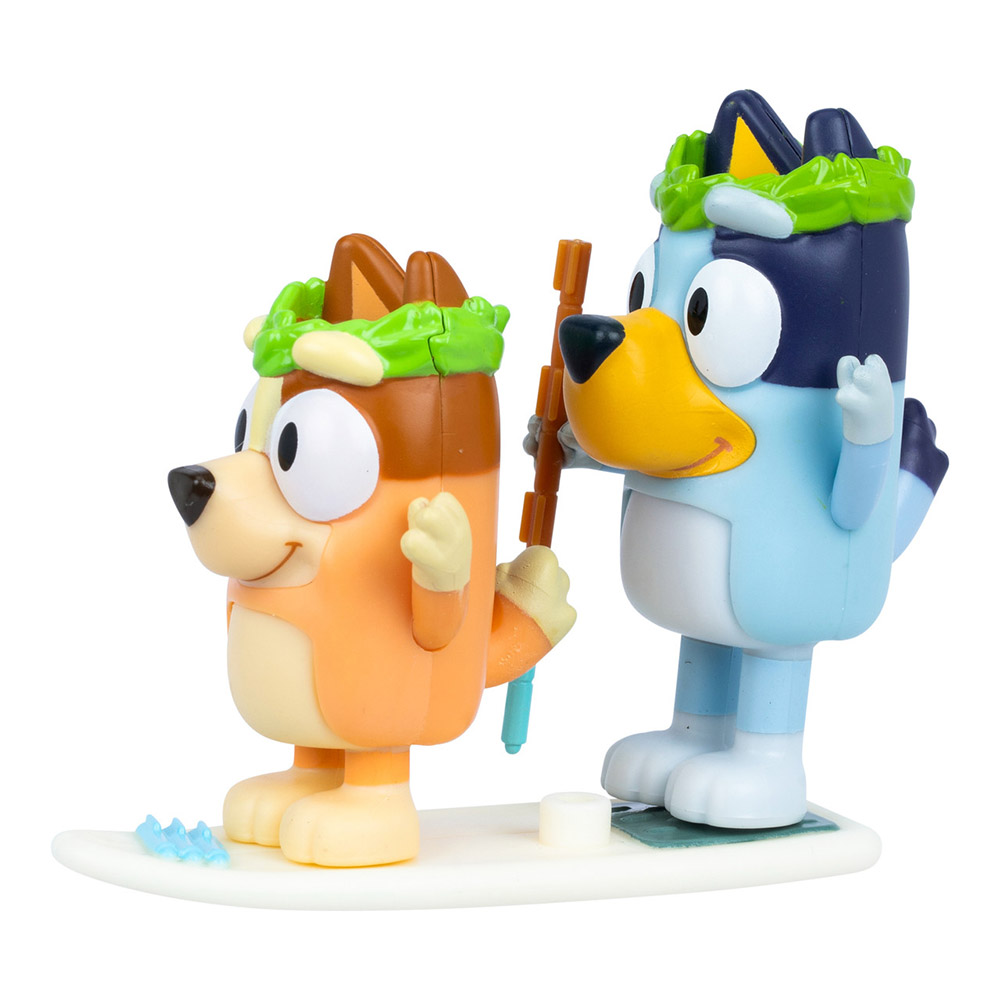 Bluey - Rug Island Figure - 2 Pc Set