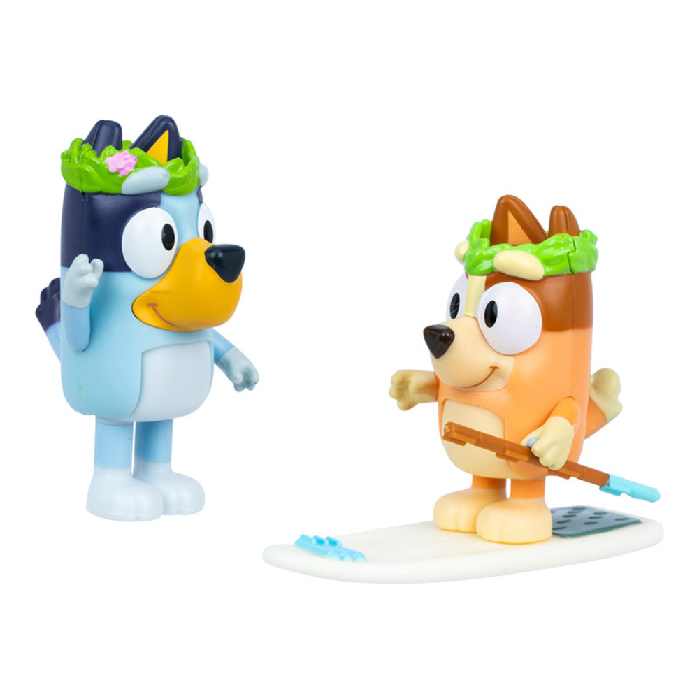Bluey - Rug Island Figure - 2 Pc Set