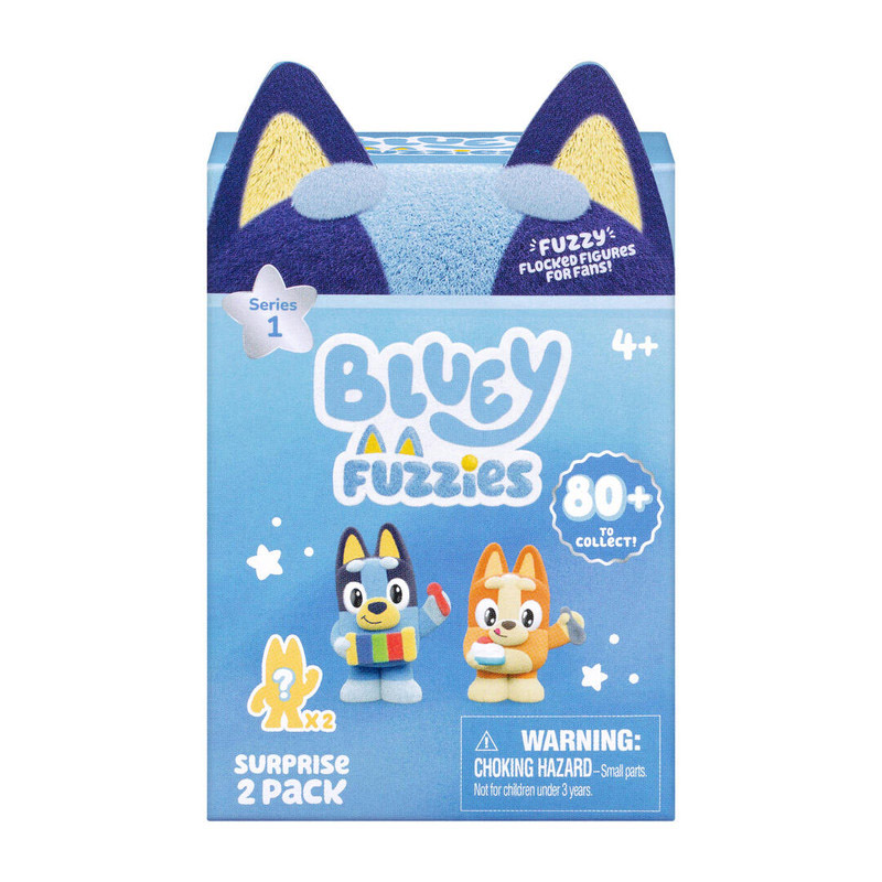 Bluey - Fuzzies Surprise Pack - 2 Pc Set