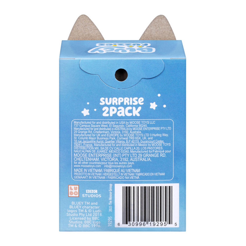 Bluey - Fuzzies Surprise Pack - 2 Pc Set