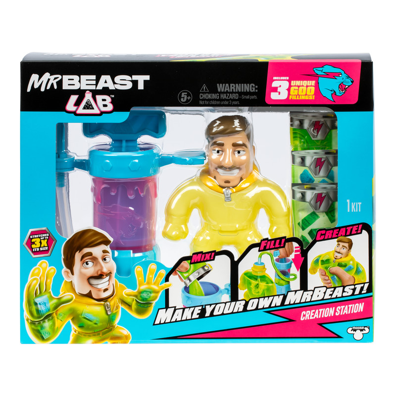 Mr Beast - Lab Make Your Own Hero Creator Kit - Multicolor