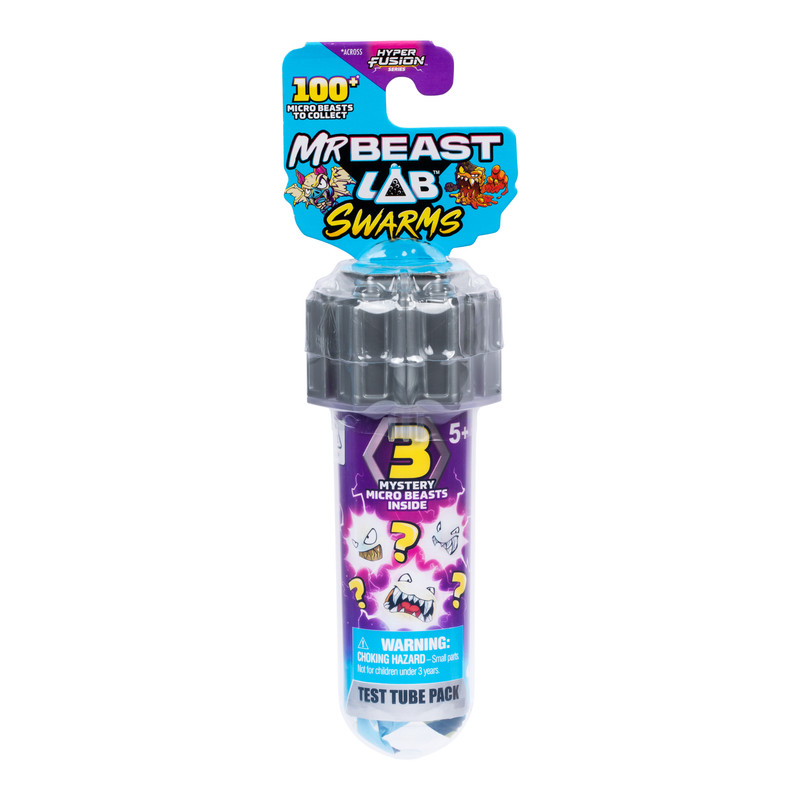 Mr Beast Lab Swarms - Test Tube - 3pcs - Style May Vary